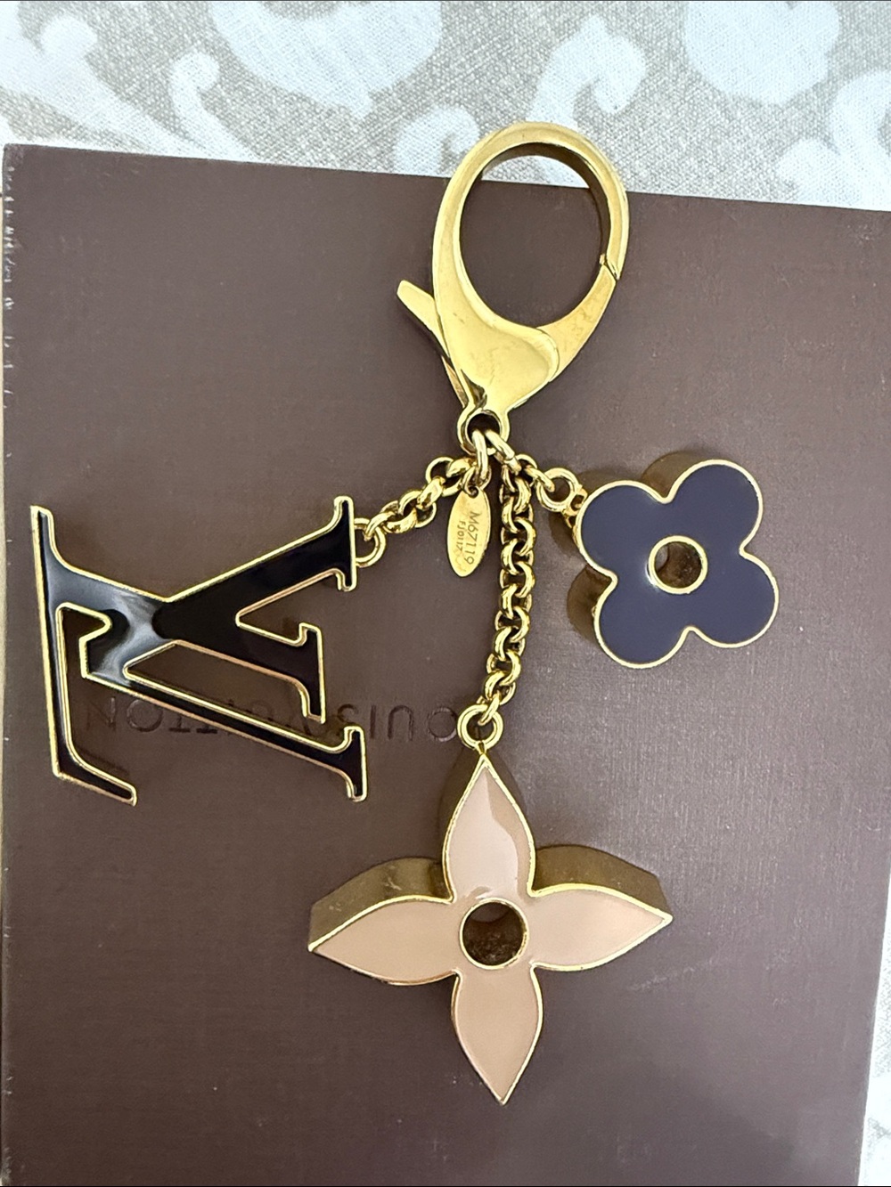 Louis Vuitton key charm